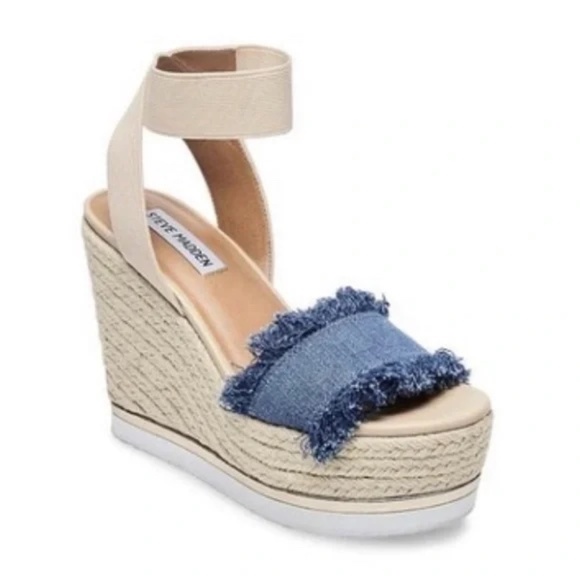 Steve Madden Venus Platform Wedge - Size 9 (NIB) - Picture 4 of 5